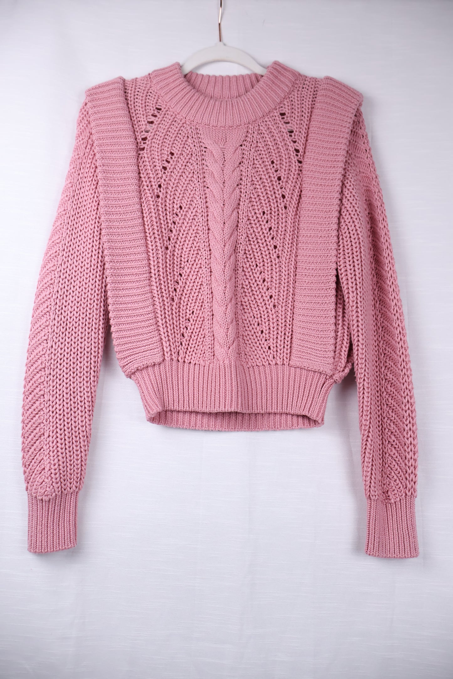Knitted Pink Sweater