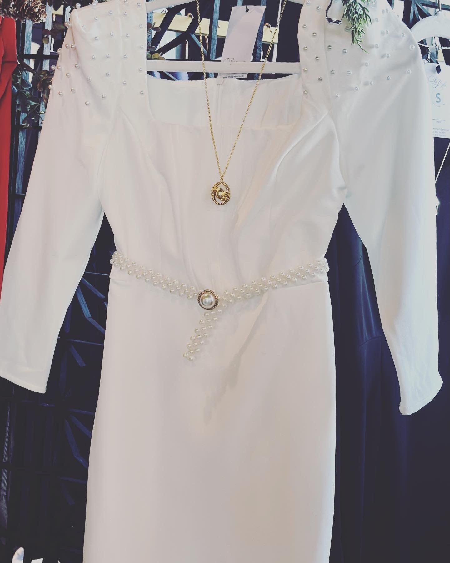 Long White Dress