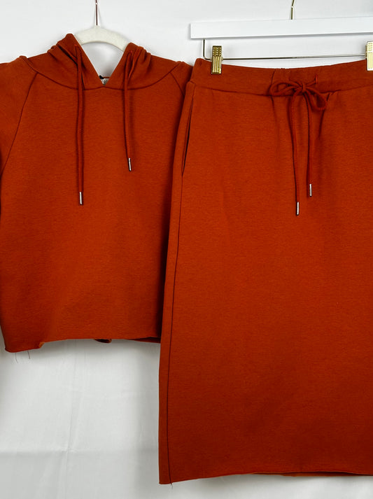 Rusty Orange Skirt
