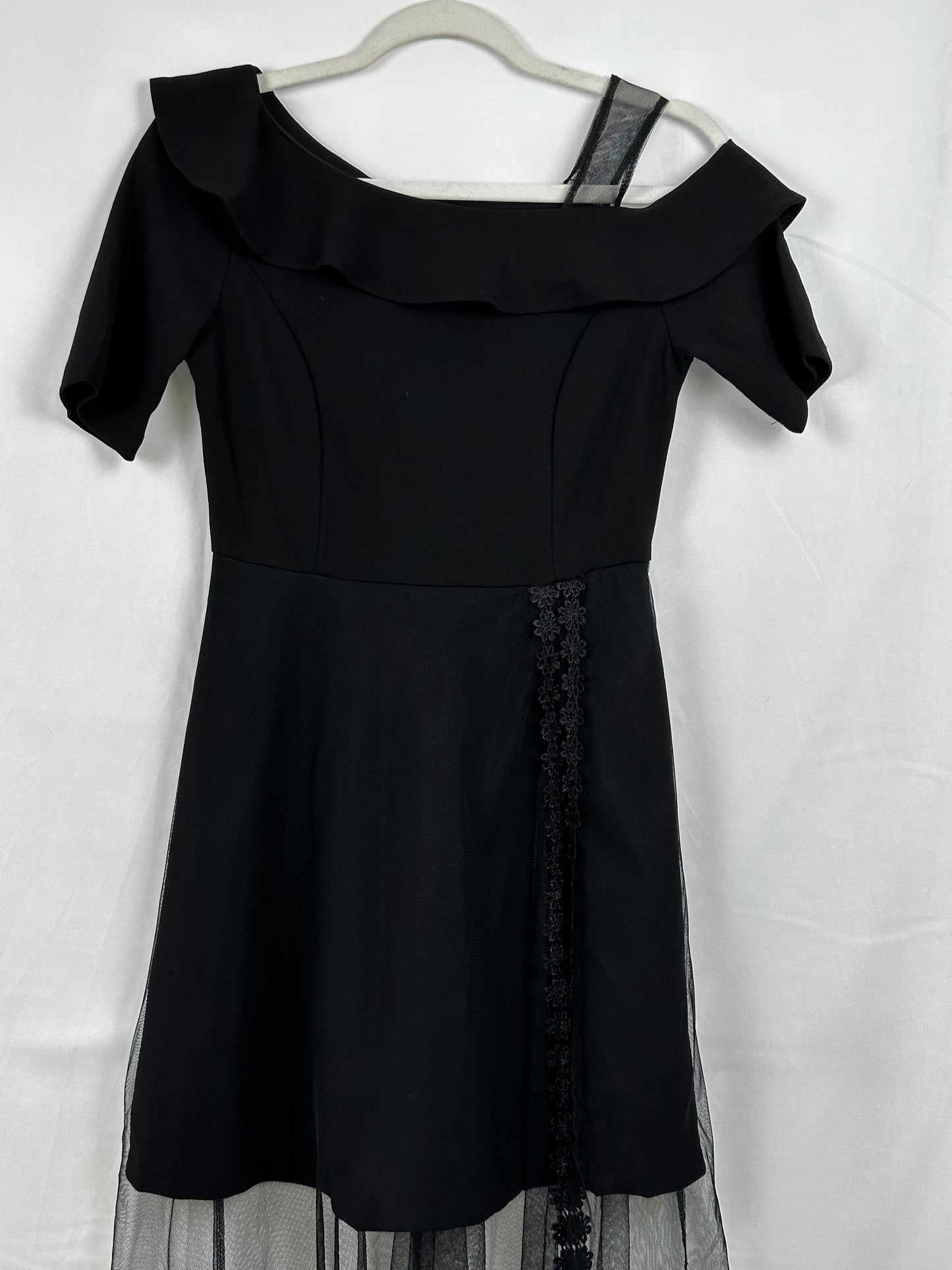 Half-Shoulder Dress