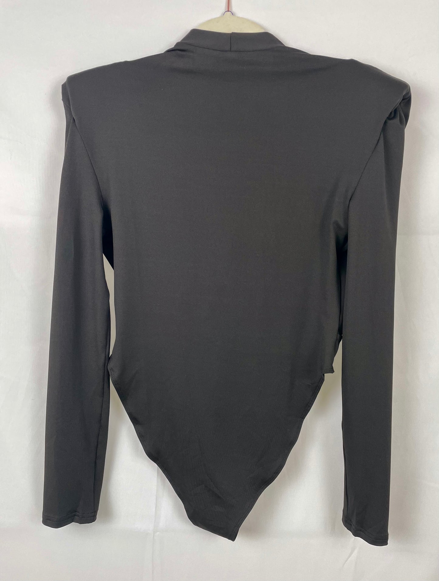 Black Long-Sleeve Bodysuit